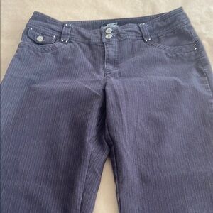 Point zero Gray Pinstripe Pants